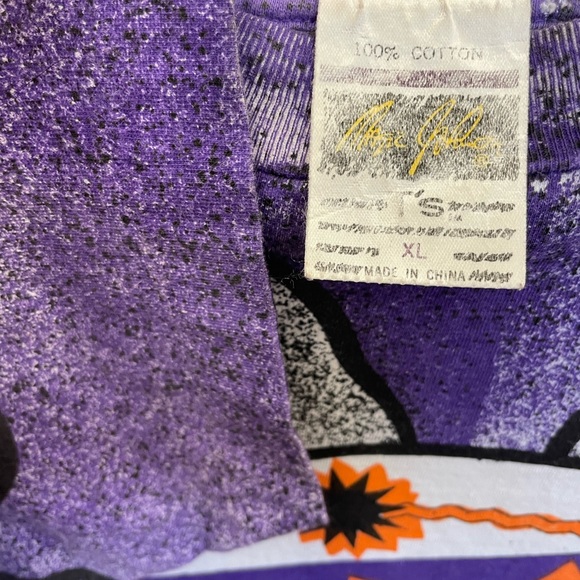 90’s Magic Johnson AOP Phoenix Suns Single Stitch Rare - Picture 4 of 4